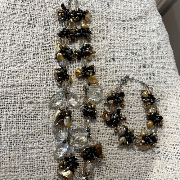 Necklace and bracelet set - Picture 3 of 4